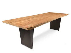 TIERRA - Rectangular teak dining table _ Fischer Möbel